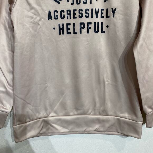 Tan Not Bossy Sweatshirt Sz M - Picture 4 of 9